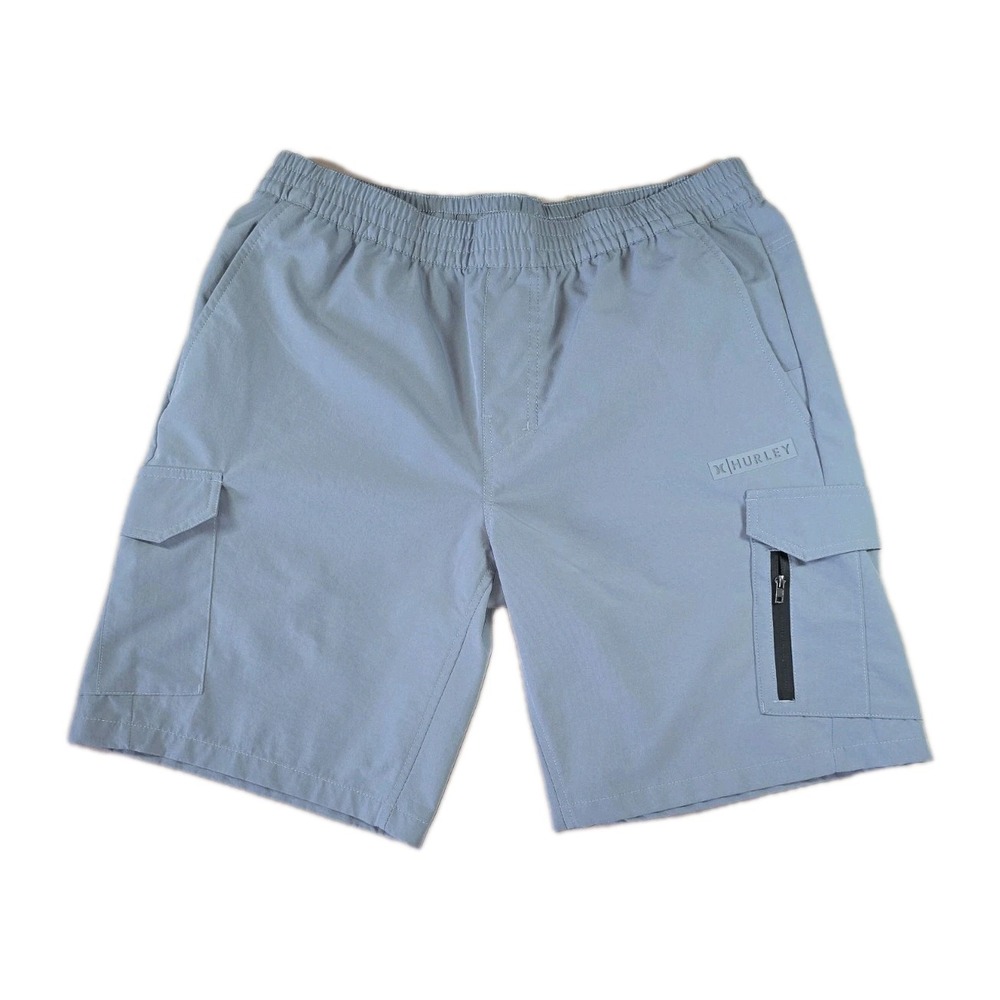 Hurley Mens Hubrid Shorts Swim Trunks Blue Size Medium